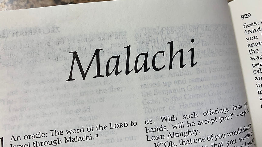66 Books: The Gospel in Malachi (With Allusions to Nehemiah & Ezra)